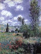Claude Monet Lane in the Poppy Field painting